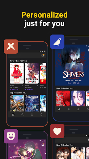 INKR — Comics, Manga, Webtoons screenshot 1