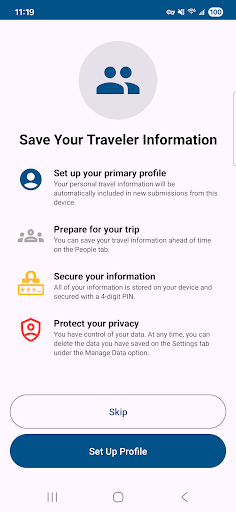 Mobile Passport Control screenshot 1
