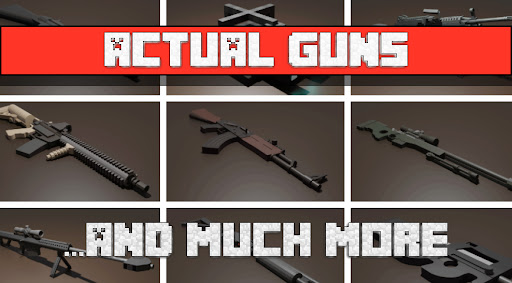 Gun Mod for Minecraft PE screenshot 1