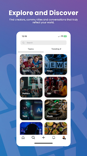 UpScrolled screenshot 1