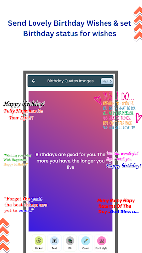 Birthday video maker screenshot 1