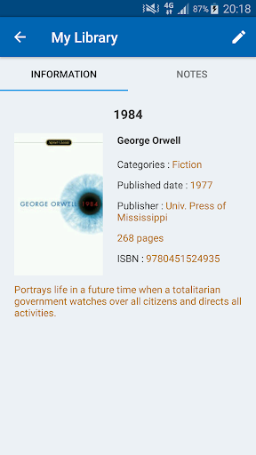 My Library screenshot 1