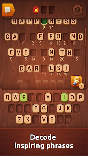 Colorwood Words - Cryptogram screenshot 7