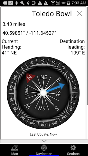 Wasatch Backcountry Skiing Map screenshot 2