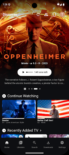 Plezy for Plex screenshot 1