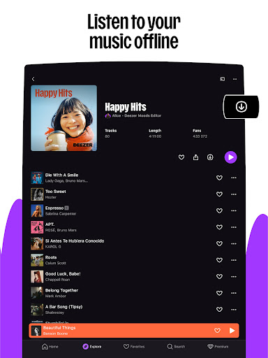 Deezer: Music & Podcast Player screenshot 31