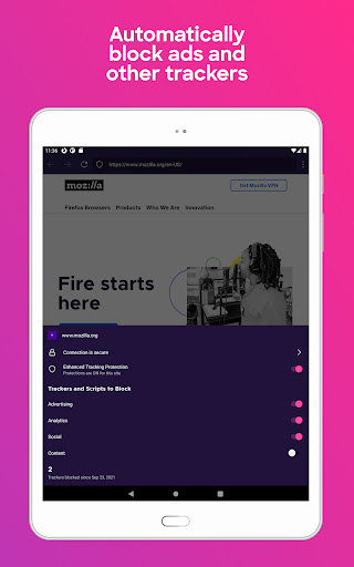 Firefox Focus: No Fuss Browser screenshot 18