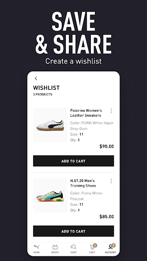 PUMA | Clothes & Shoes App screenshot 5