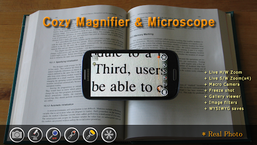 Magnifier & Microscope+ [Cozy] screenshot 3