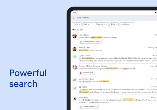 Google Chat screenshot 14