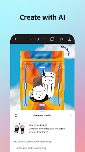 Adobe Express: AI Photo, Video screenshot 1