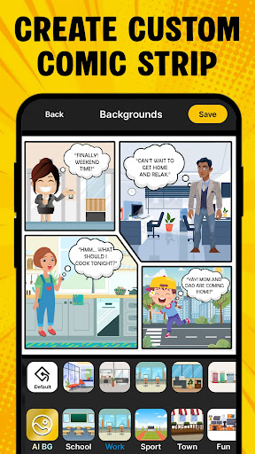 Cartoon Comic Strip Maker screenshot 5