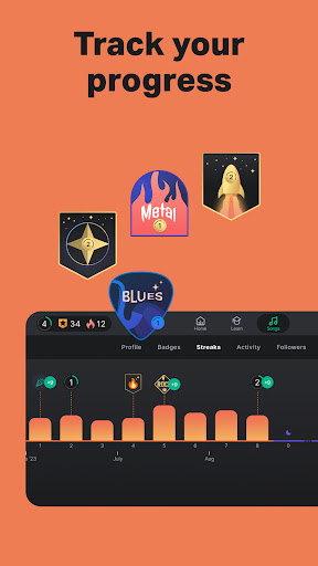 Yousician: Learn & Play Guitar screenshot 3