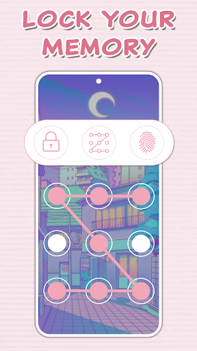 Diary with Fingerprint Lock screenshot 1