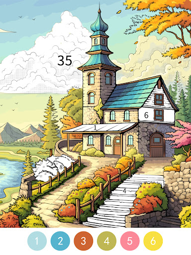 Vivid Color Paint By Number screenshot 11