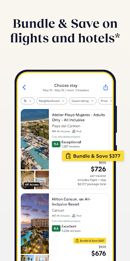 Expedia: Hotels, Flights, Cars screenshot 1
