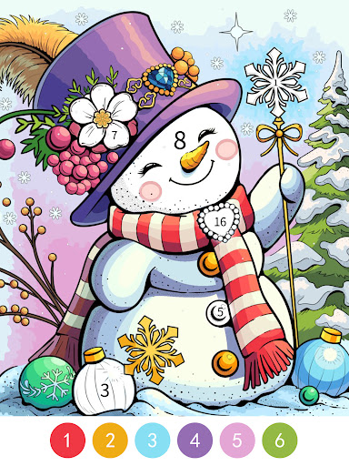 Vivid Color Paint By Number screenshot 16