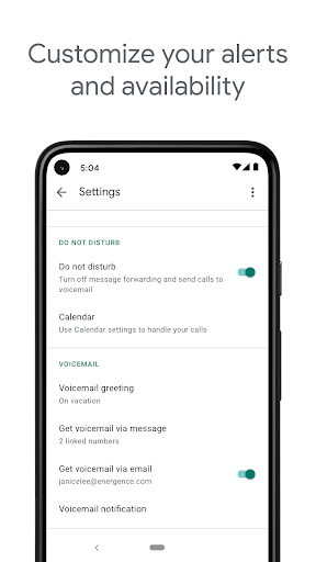 Google Voice screenshot 3