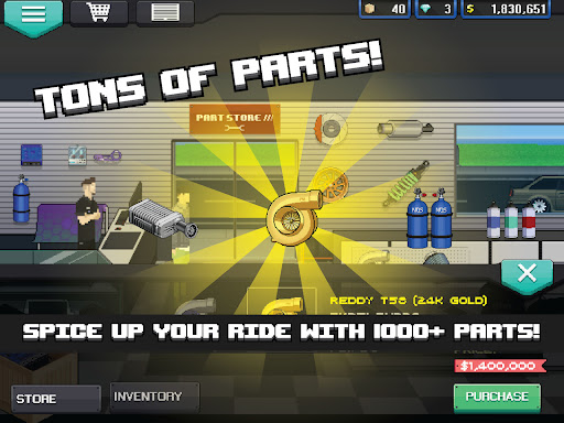 Pixel Car Racer screenshot 2