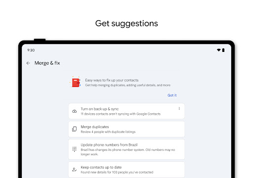 Contacts screenshot 11