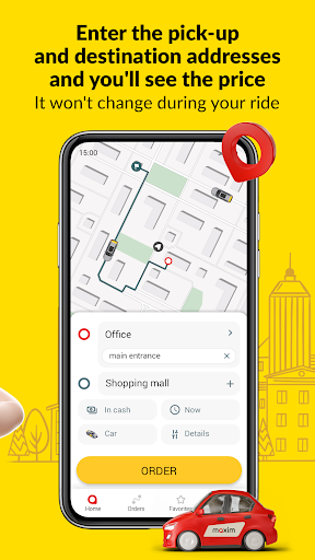 maxim — order a taxi & food screenshot 6