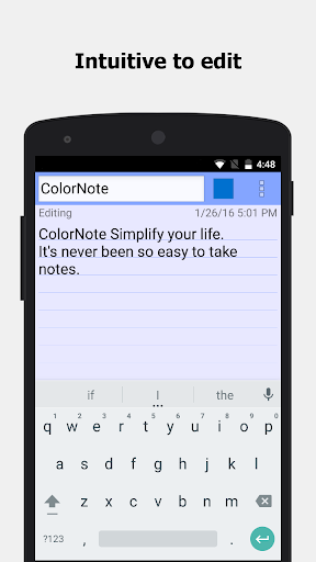 ColorNote Notepad Notes screenshot 4
