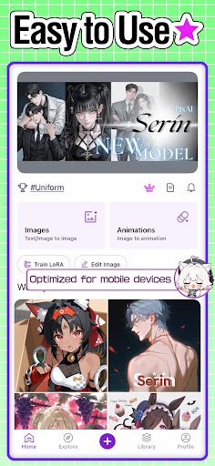 PixAI: AI Anime Art Generator screenshot 6
