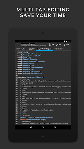 QuickEdit Text Editor Pro screenshot 3