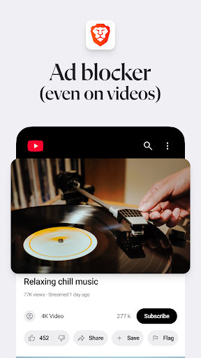 Brave Private Web Browser, VPN screenshot 3