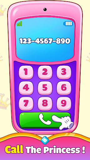 Princess Baby Phone Game screenshot 2