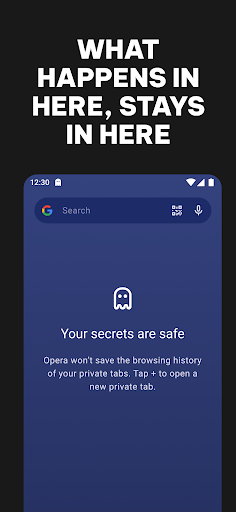 Opera: Private Web Browser screenshot 5