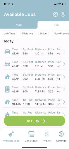 Shovler: Snow Removal OnDemand screenshot 2