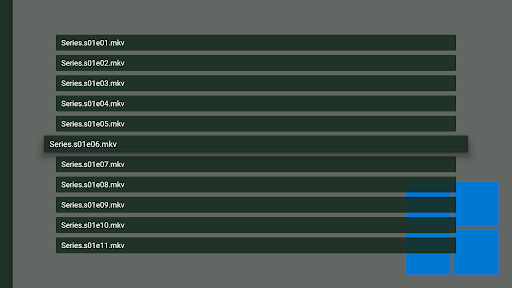 Vimu Media Player for TV screenshot 3