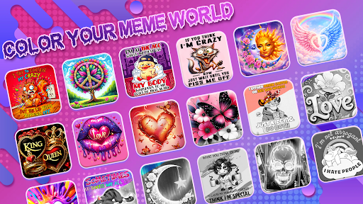 Meme Color Pro：Color by Number screenshot 21