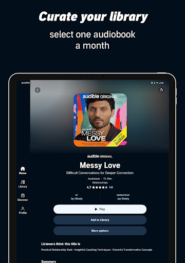Audible: Audiobooks & Podcasts screenshot 25
