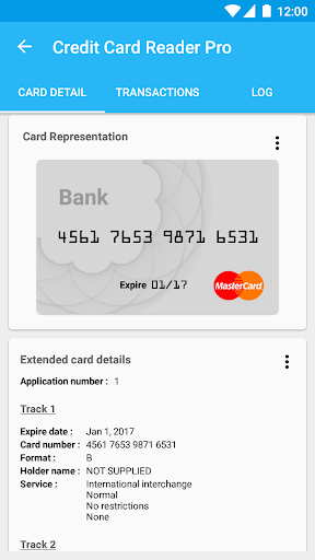 Pro Credit Card Reader NFC screenshot 5