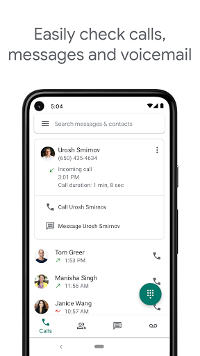 Google Voice screenshot 4