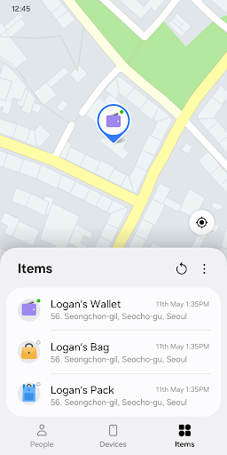 Samsung Find: Location Sharing screenshot 4
