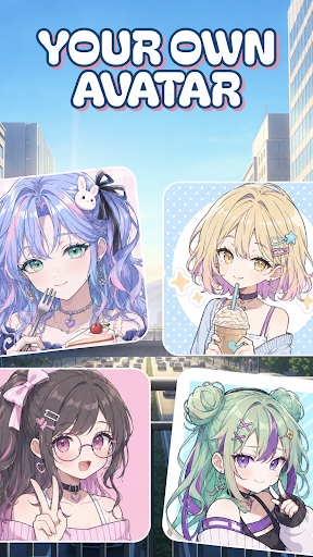 Anime Avatar: Cute OC screenshot 1