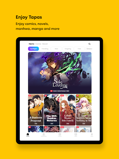 Tapas – Comics and Novels screenshot 14