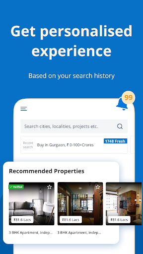 99acres Buy/Rent/Sell Property screenshot 1