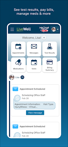 LiveWell with Advocate Aurora screenshot 9