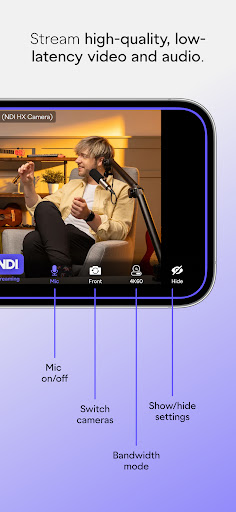 NDI Camera: Easy Streaming screenshot 1
