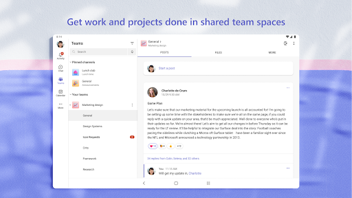 Microsoft Teams screenshot 16