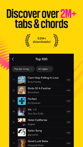 Ultimate Guitar: Chords & Tabs screenshot 3