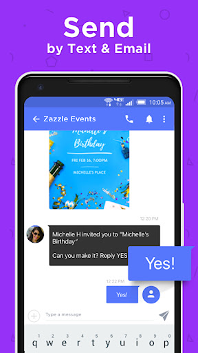 ZEvents Invite Maker Hobnob screenshot 3