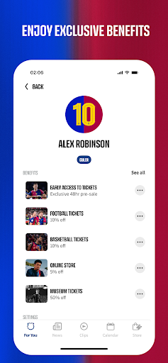 FC Barcelona Official App screenshot 1