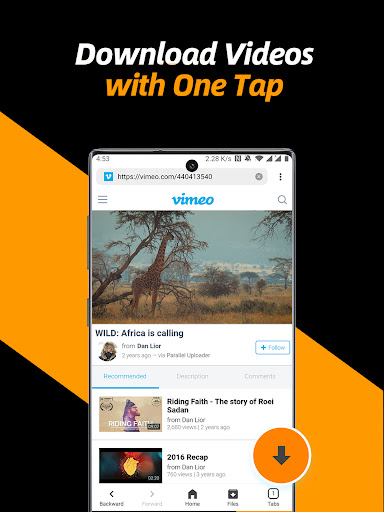 Video Downloader & Video Saver screenshot 1