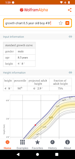 WolframAlpha Classic screenshot 3