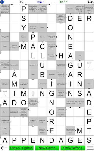 Crossword Unlimited screenshot 7